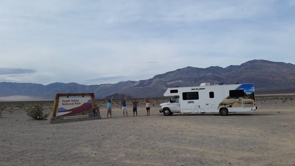 Viagem de motorhome - Death Valley