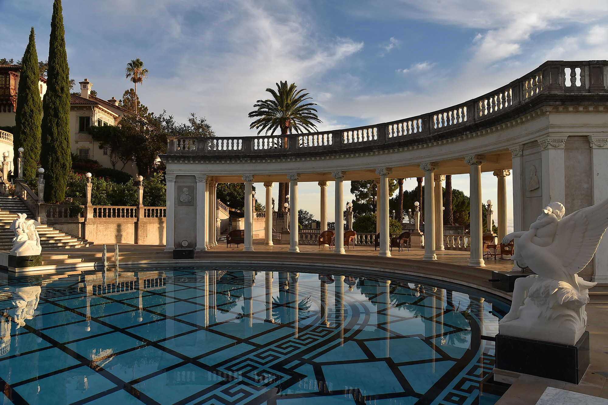 Hearst Castle Preservation Foundation Neptune Pool Motorhome Trips 
